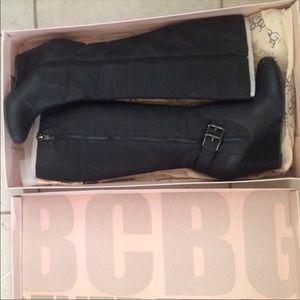 Bcbg new in box knee high leather boots